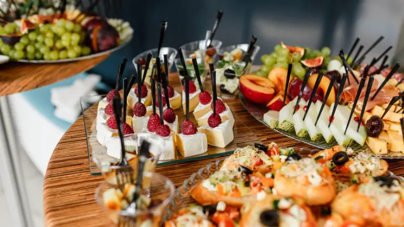 party mit catering